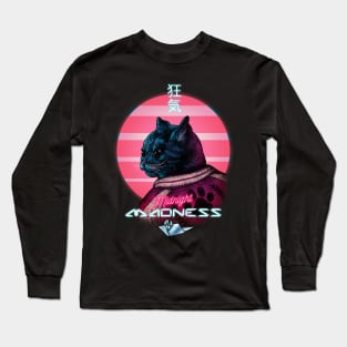 Midnight Madness - Wee Hour Hyperactive Cat Long Sleeve T-Shirt